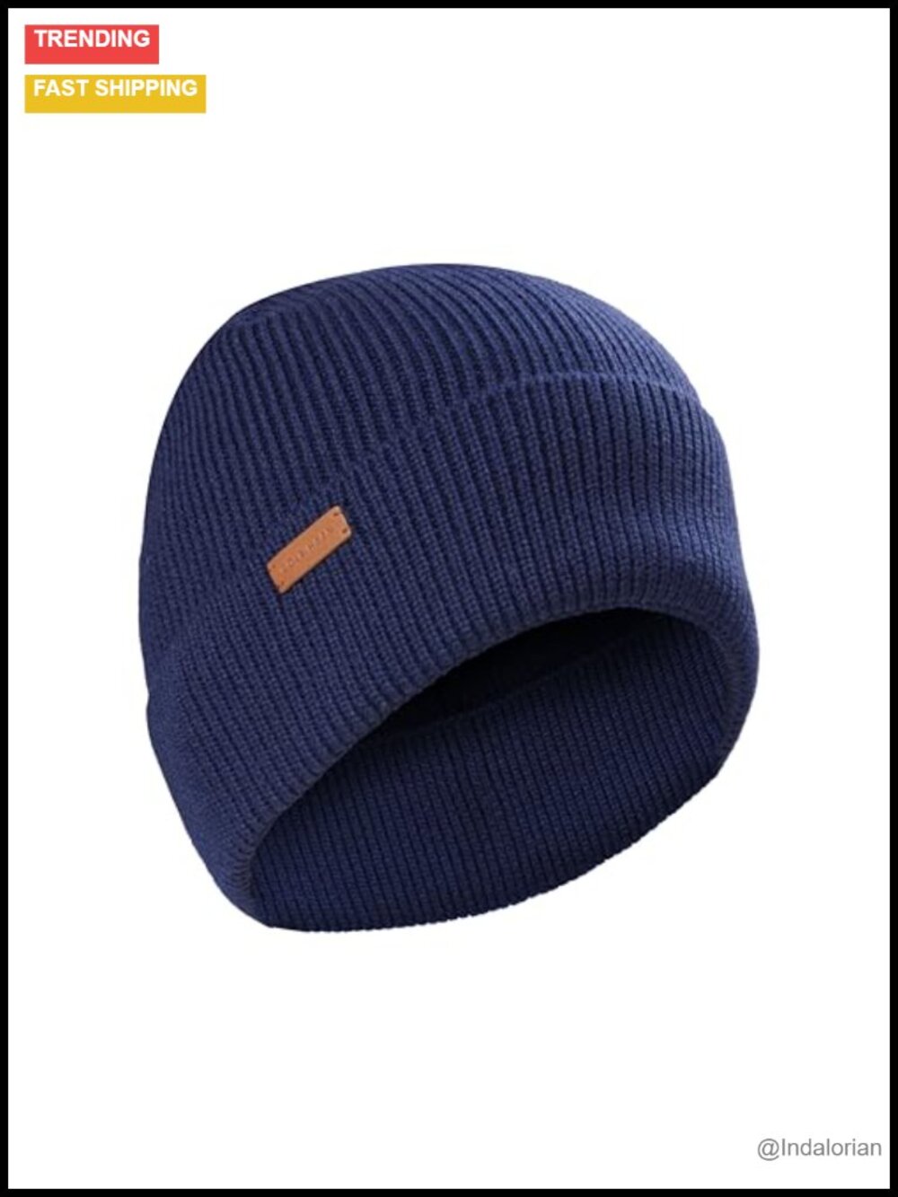 Heritage Rib Cuff Wool Blend Knit Beanie Winter Hat